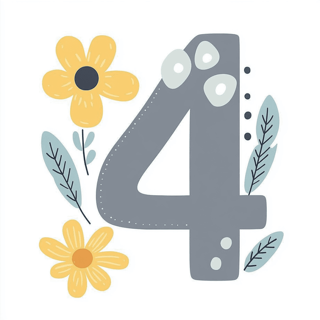 Number Coast original repeating artwork