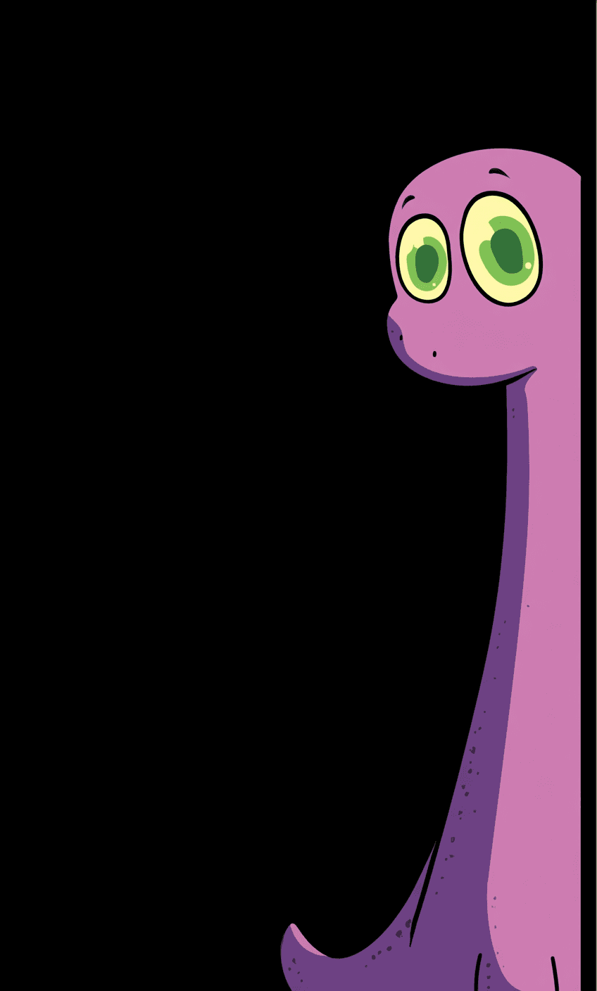 Cute Dinosaur Loop original repeating artwork