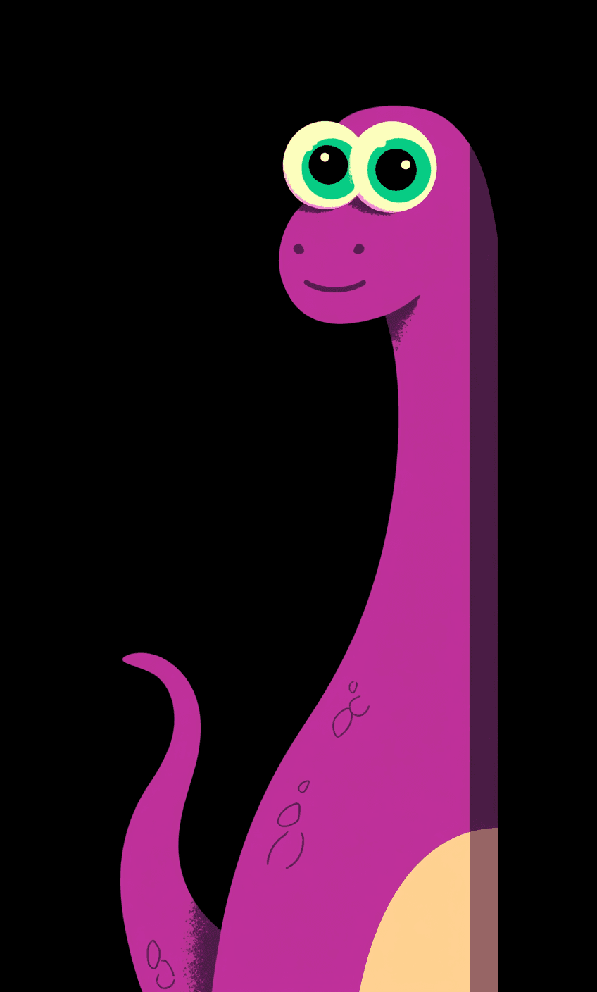 Cute Dinosaur Rhythm original repeating artwork