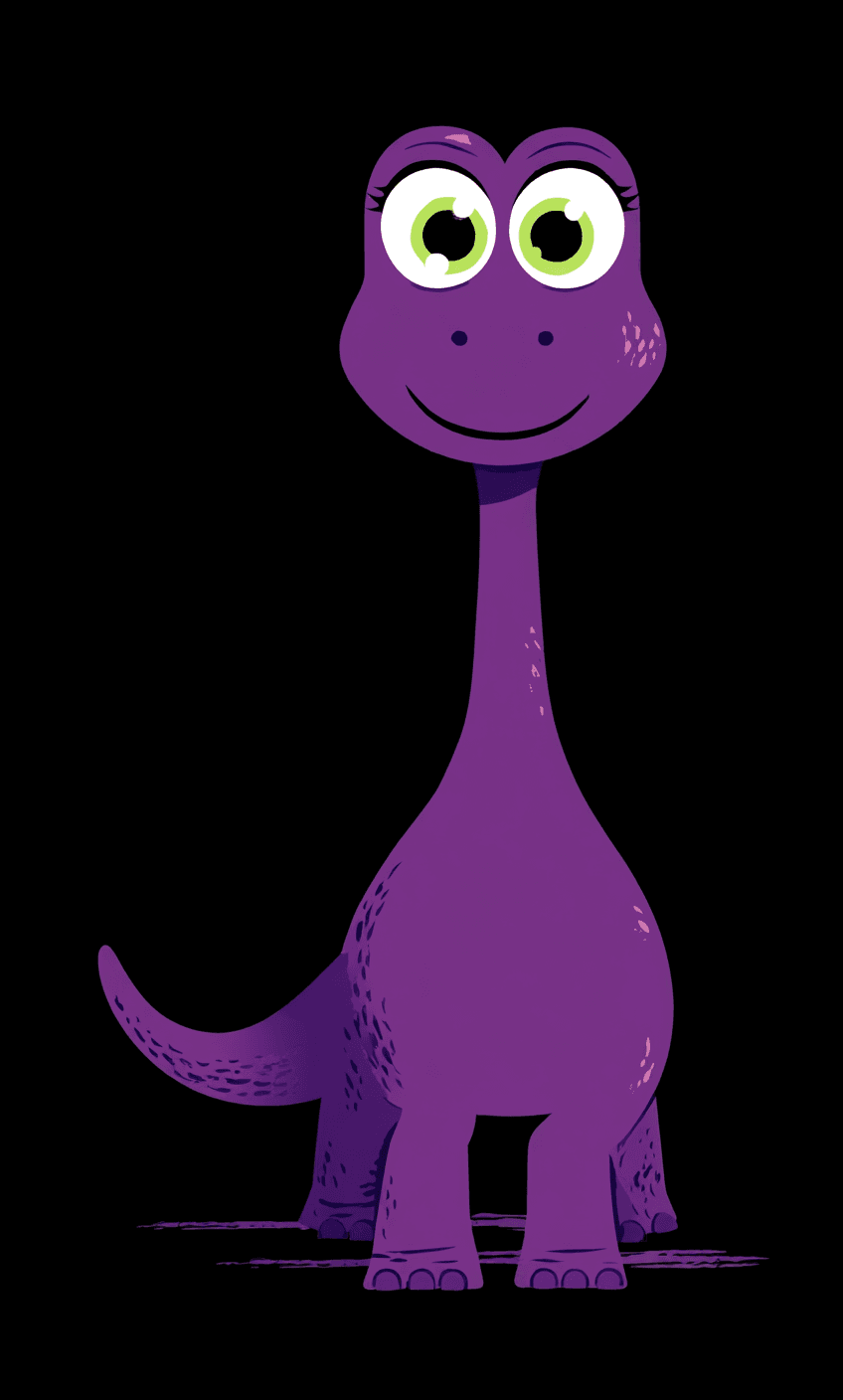 Cute Dinosaur Dash original repeating artwork