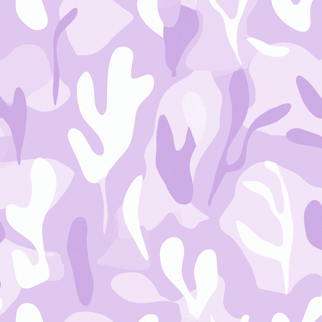 Purple White Squad original repeating artwork