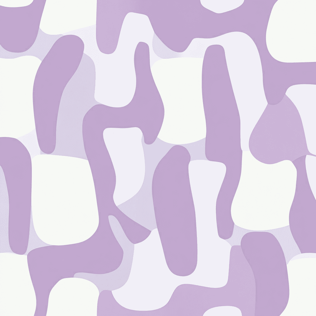Purple White Crew original repeating artwork