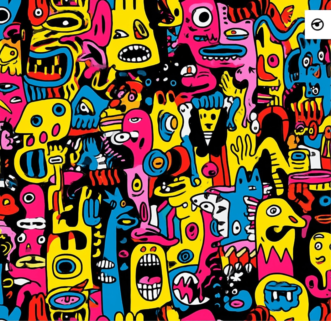 Quirky 006 original repeating artwork
