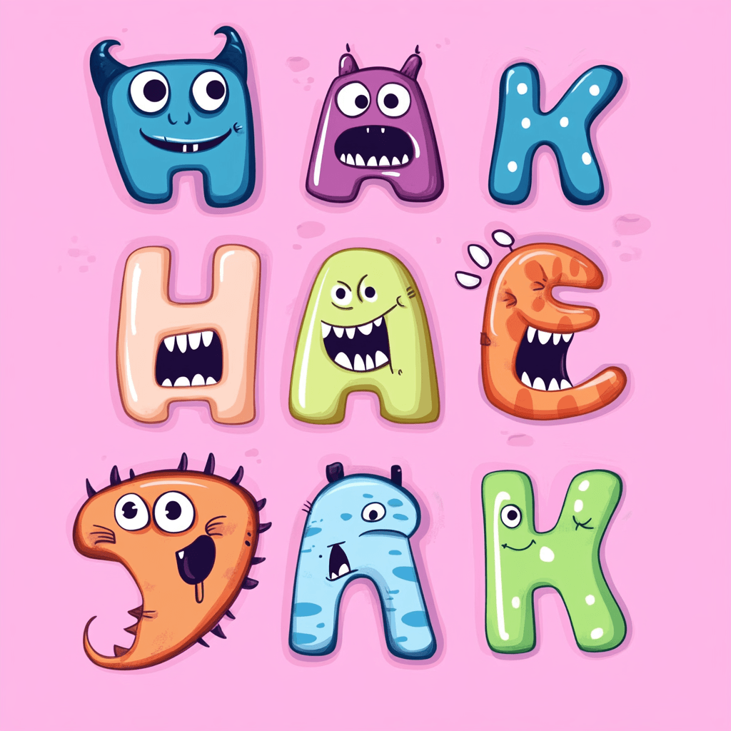 Monster 114 original repeating artwork