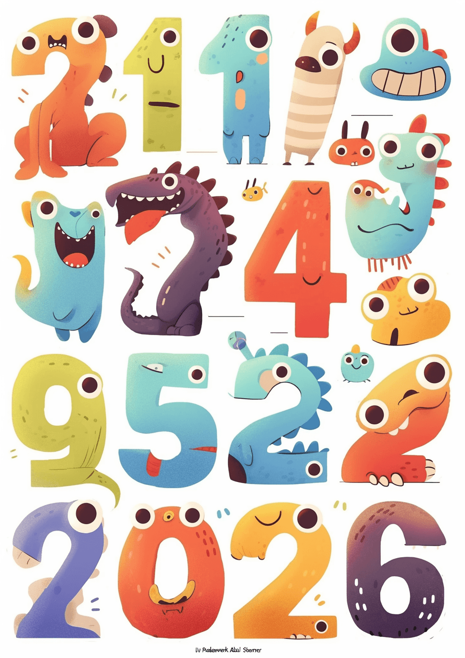 Monster 215 original repeating artwork