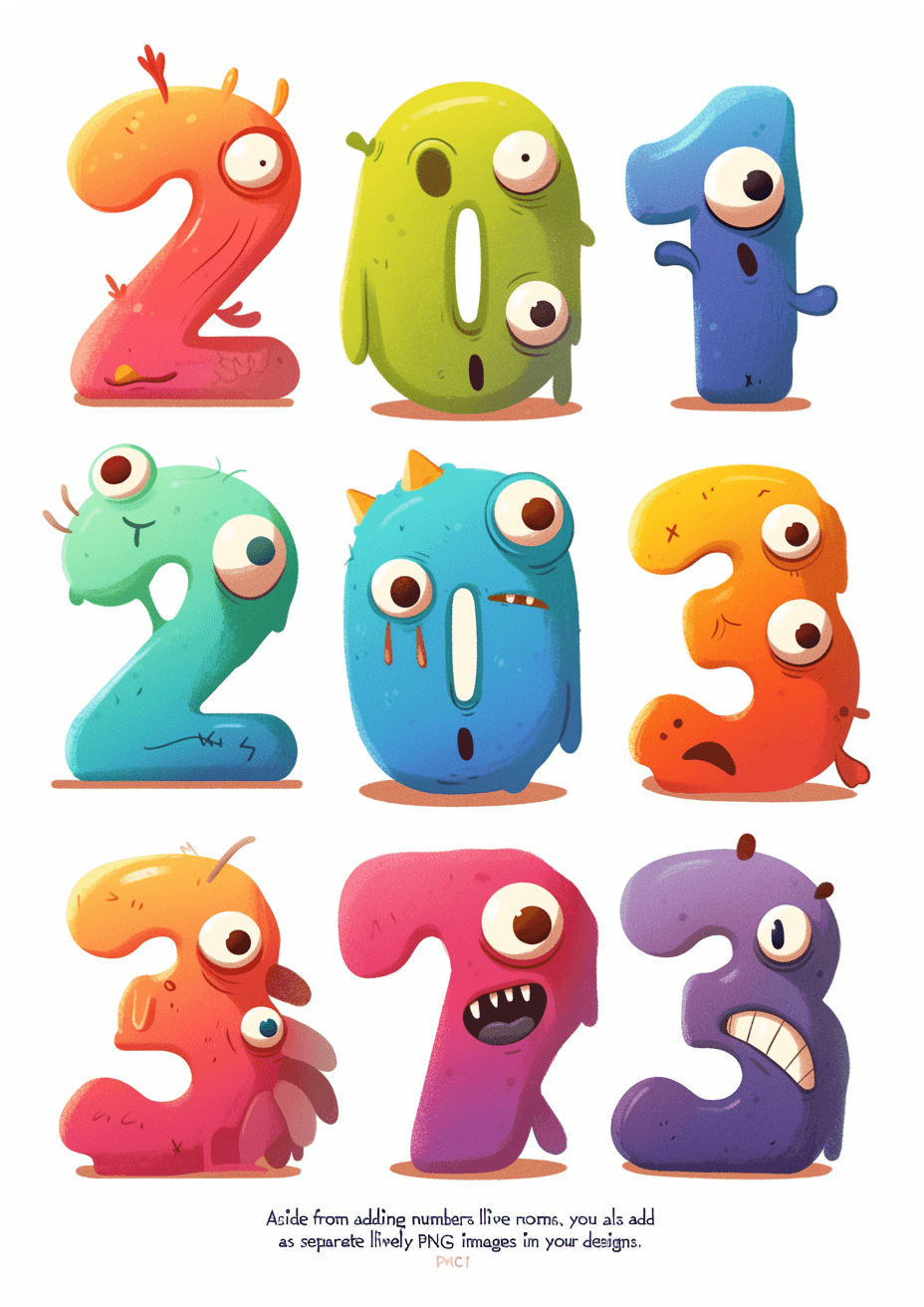 Monster 018 original repeating artwork