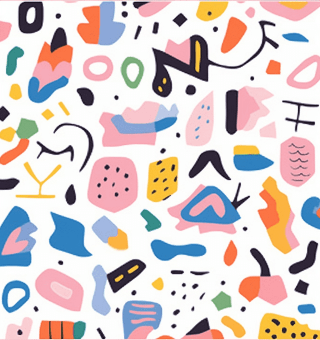 Color Blocks Bright original repeating artwork