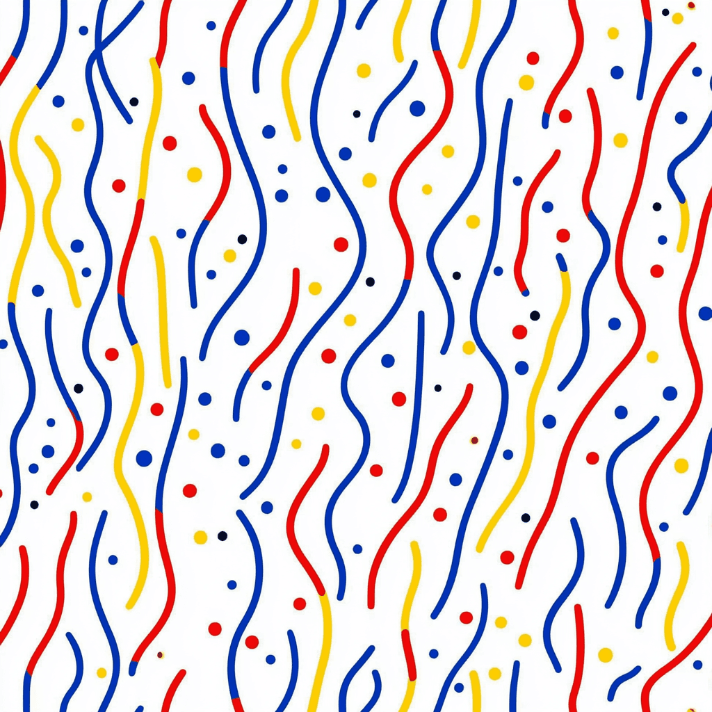 Color Blocks Daybreak original repeating artwork
