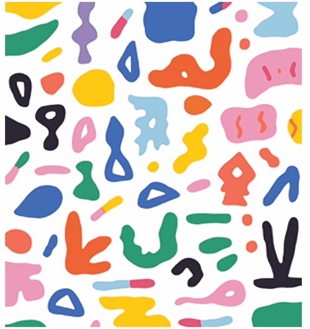 Color Blocks 009 original repeating artwork