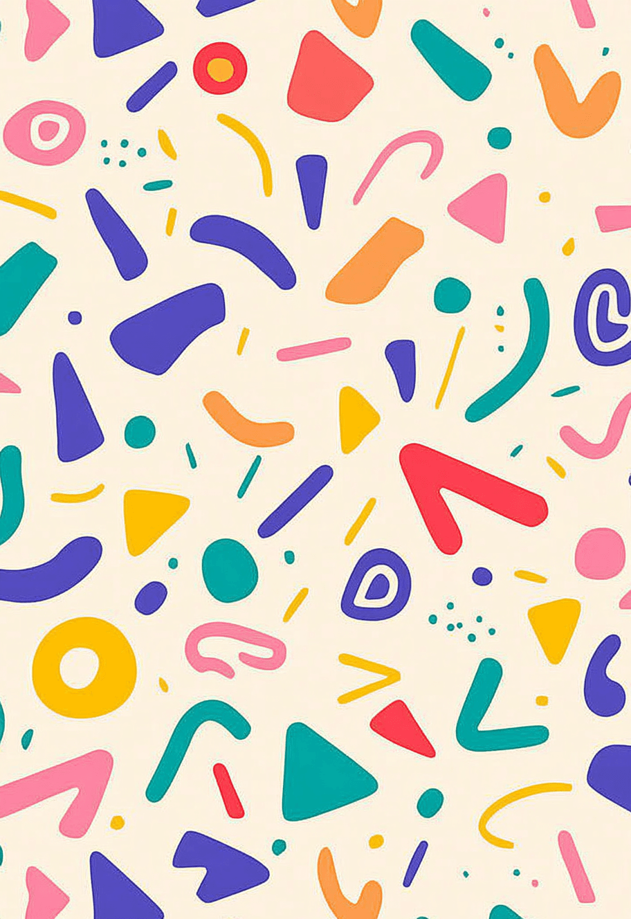 Color Blocks Loop original repeating artwork