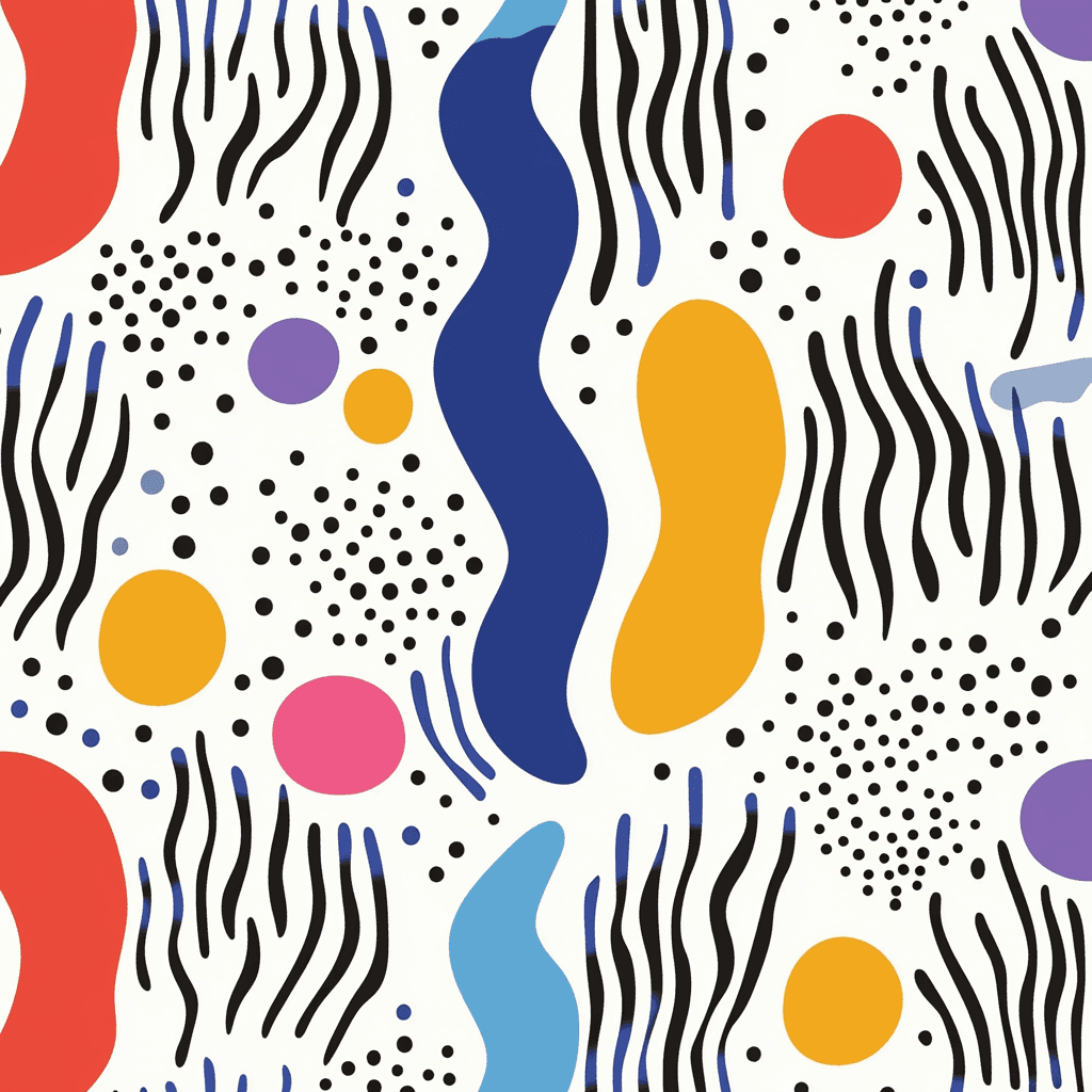 Color Blocks 013 original repeating artwork