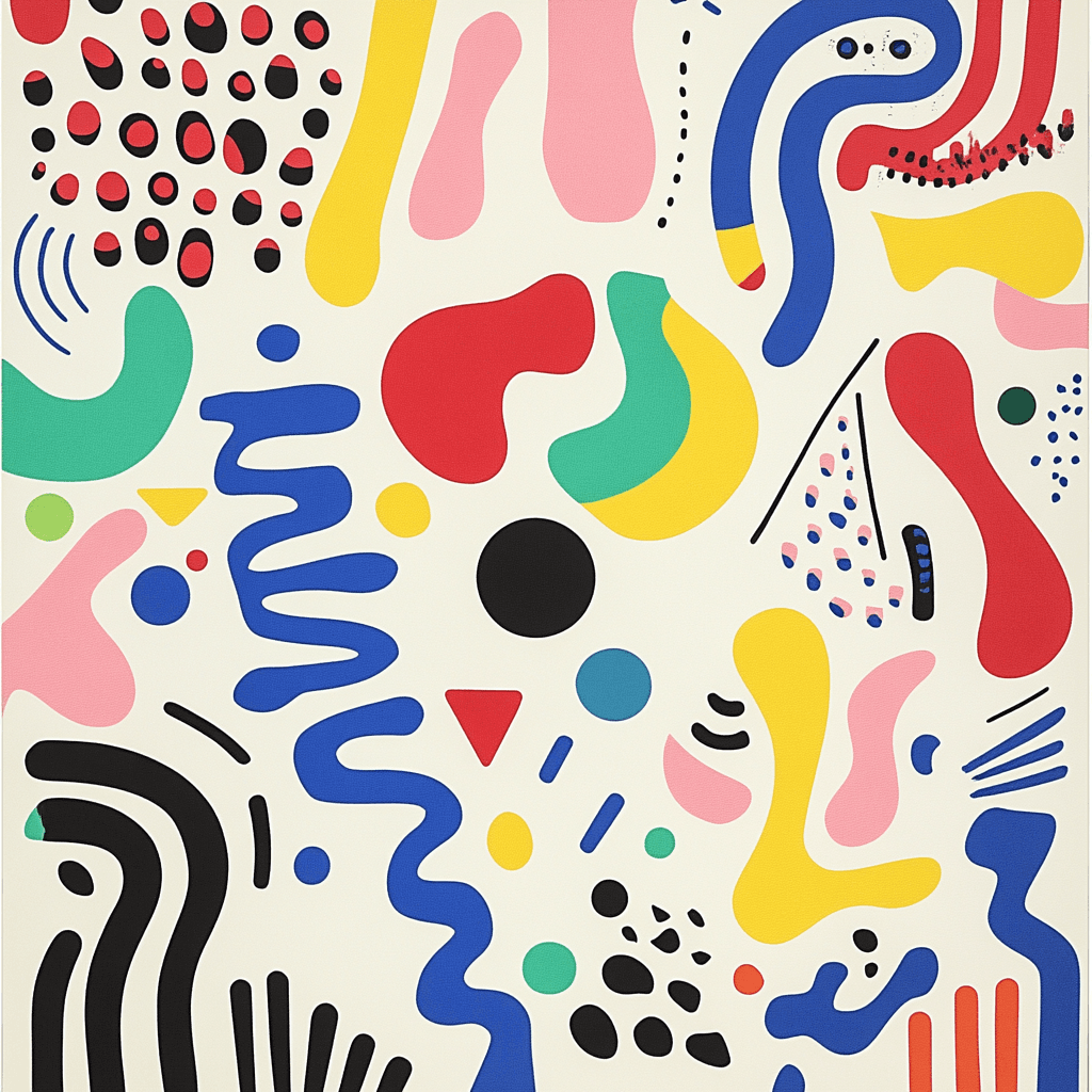 Color Blocks 005 original repeating artwork