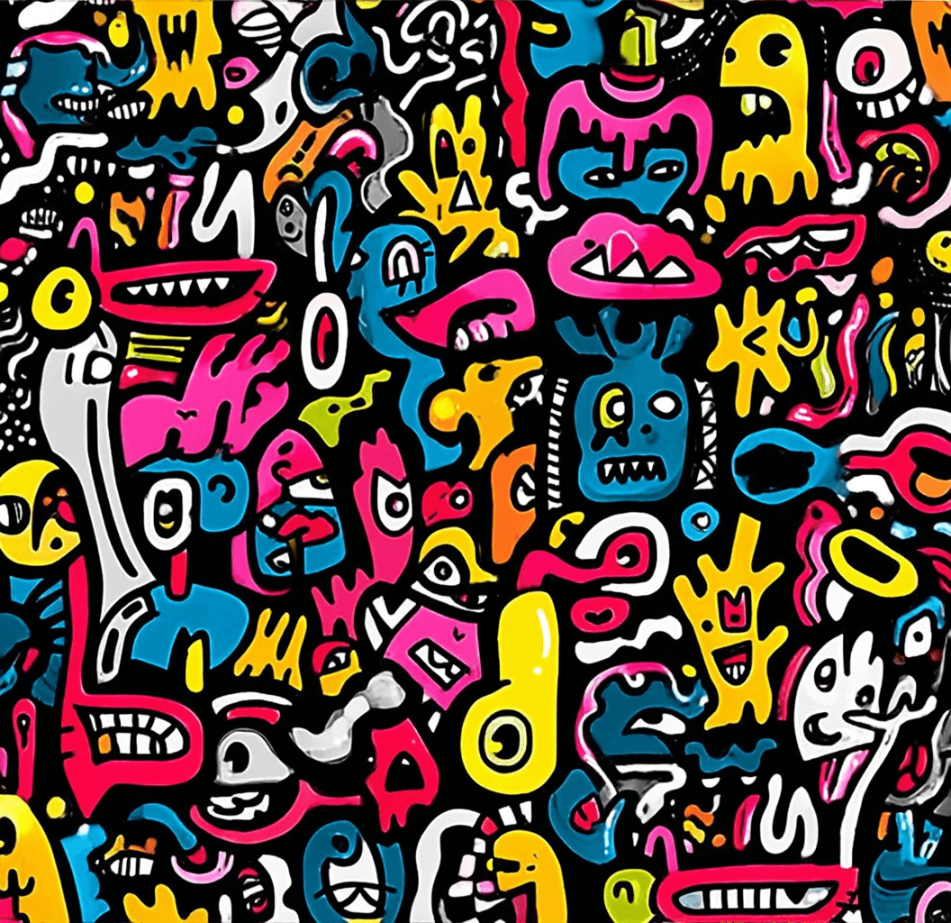 Quirky Archive original repeating artwork