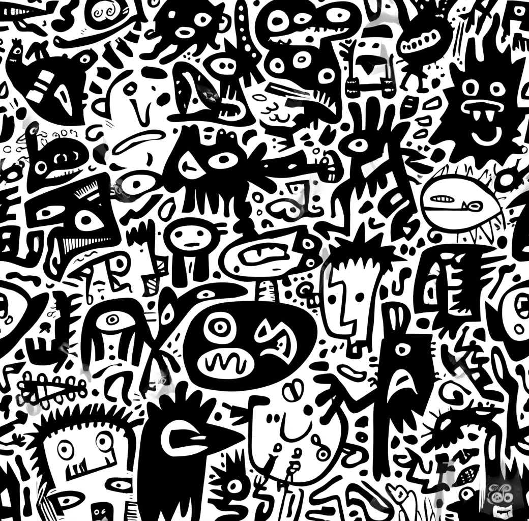 Quirky 005 original repeating artwork