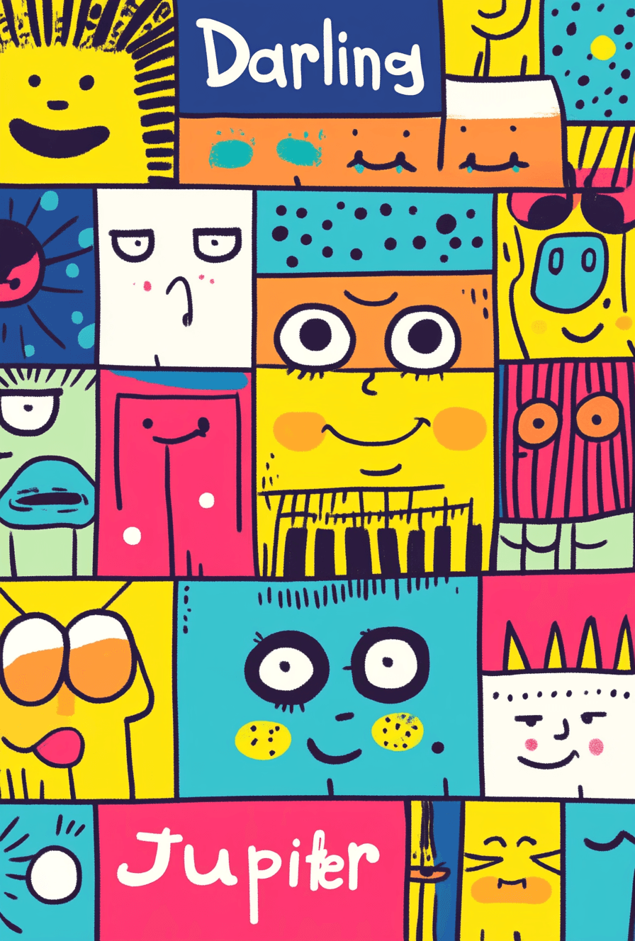 Funny Elf 001 original repeating artwork