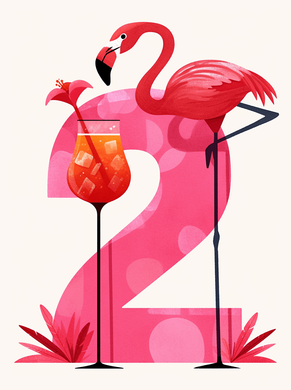 Animal Number 184 original repeating artwork
