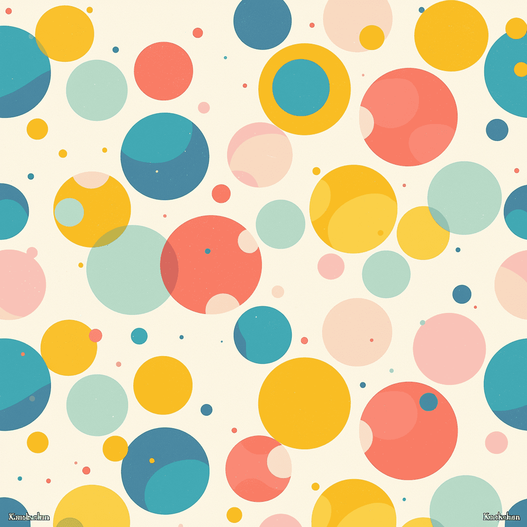 Circle Festival original repeating artwork
