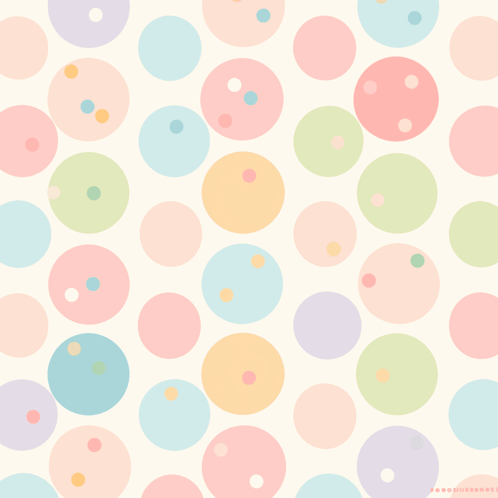 Circle Carnival original repeating artwork