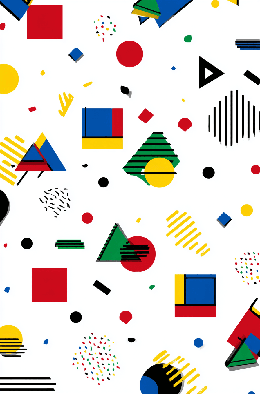 Geo 207 original repeating artwork