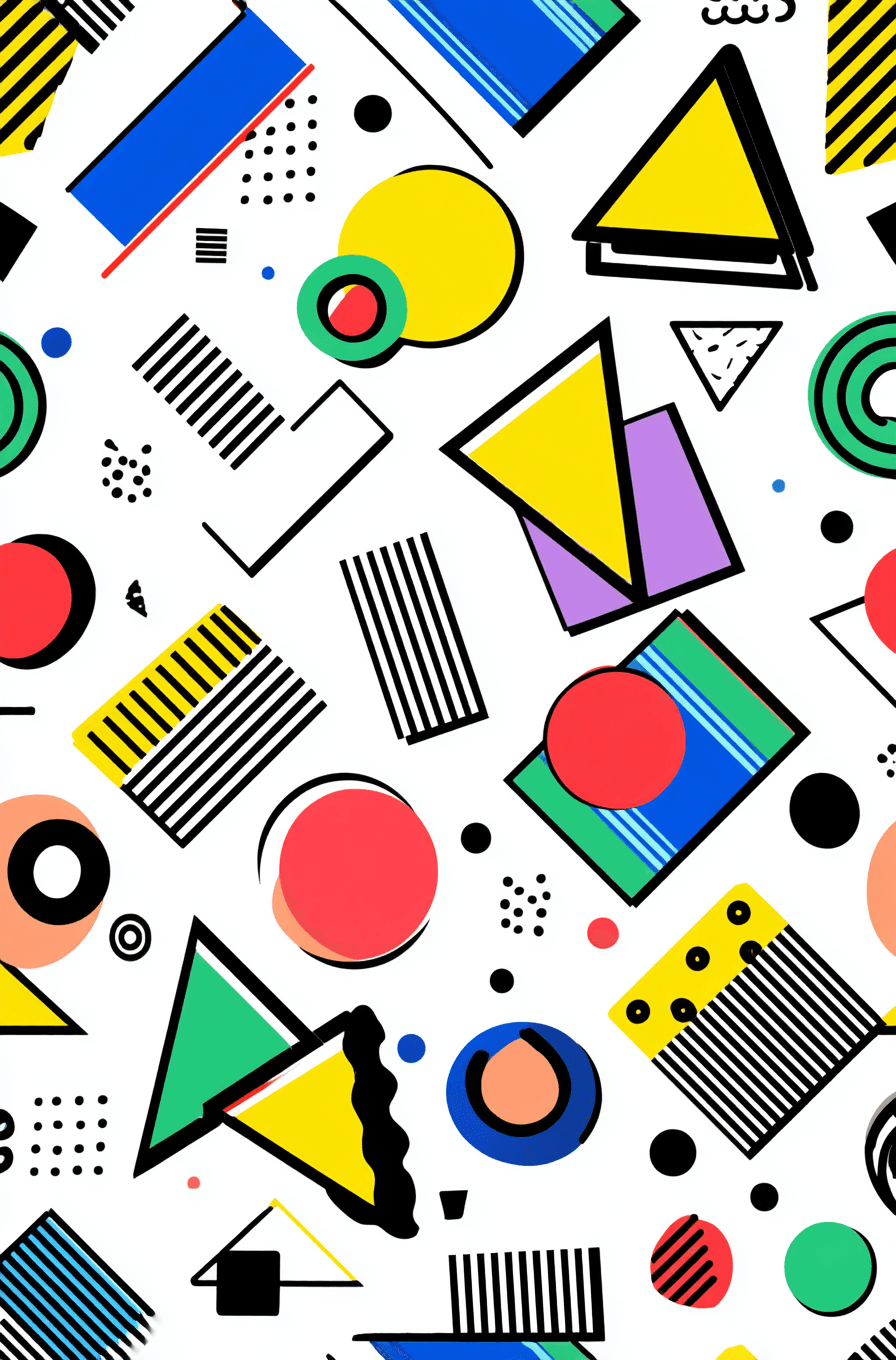 Geo 232 original repeating artwork