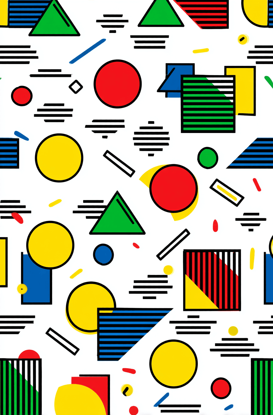 Geo 105 original repeating artwork