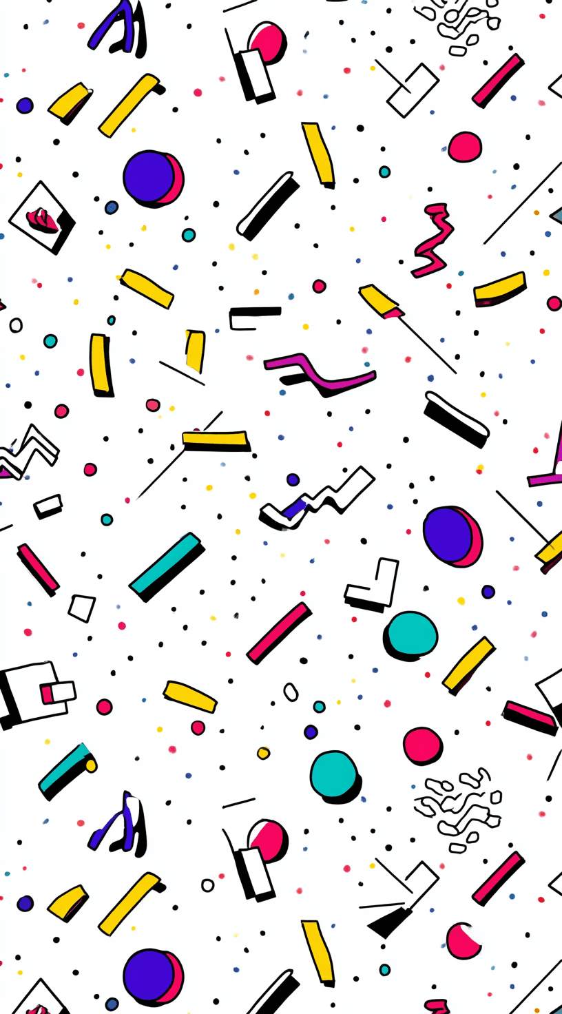 Geo 136 original repeating artwork