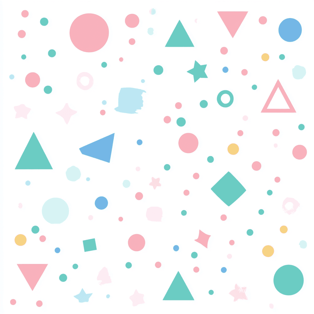 Color Blocks Shade original repeating artwork