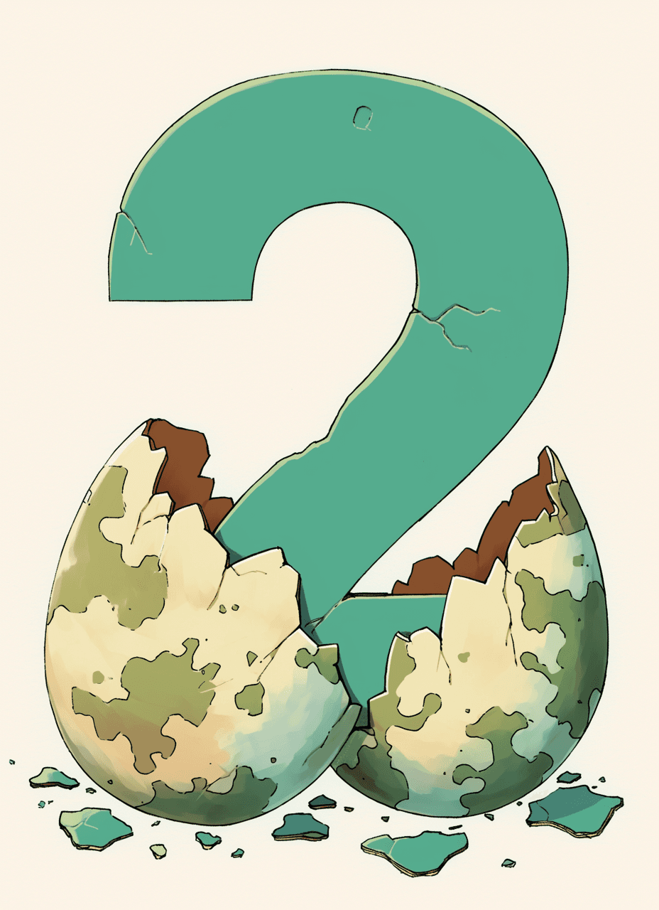 Cute Number Play original repeating artwork