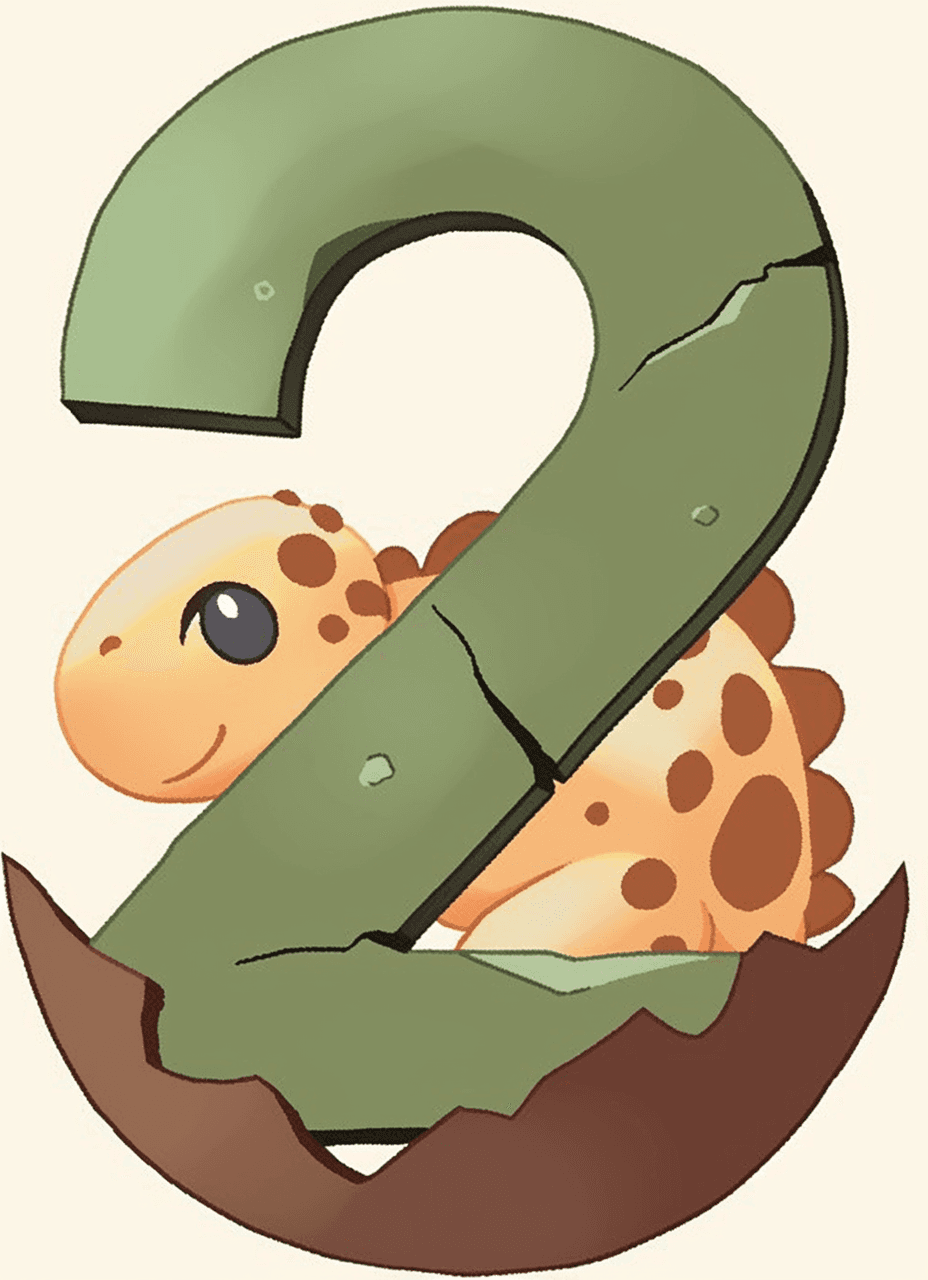 Cute Number Subway original repeating artwork