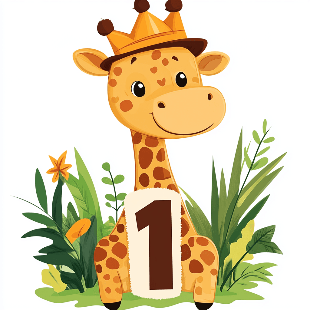 Animal Number 039 original repeating artwork