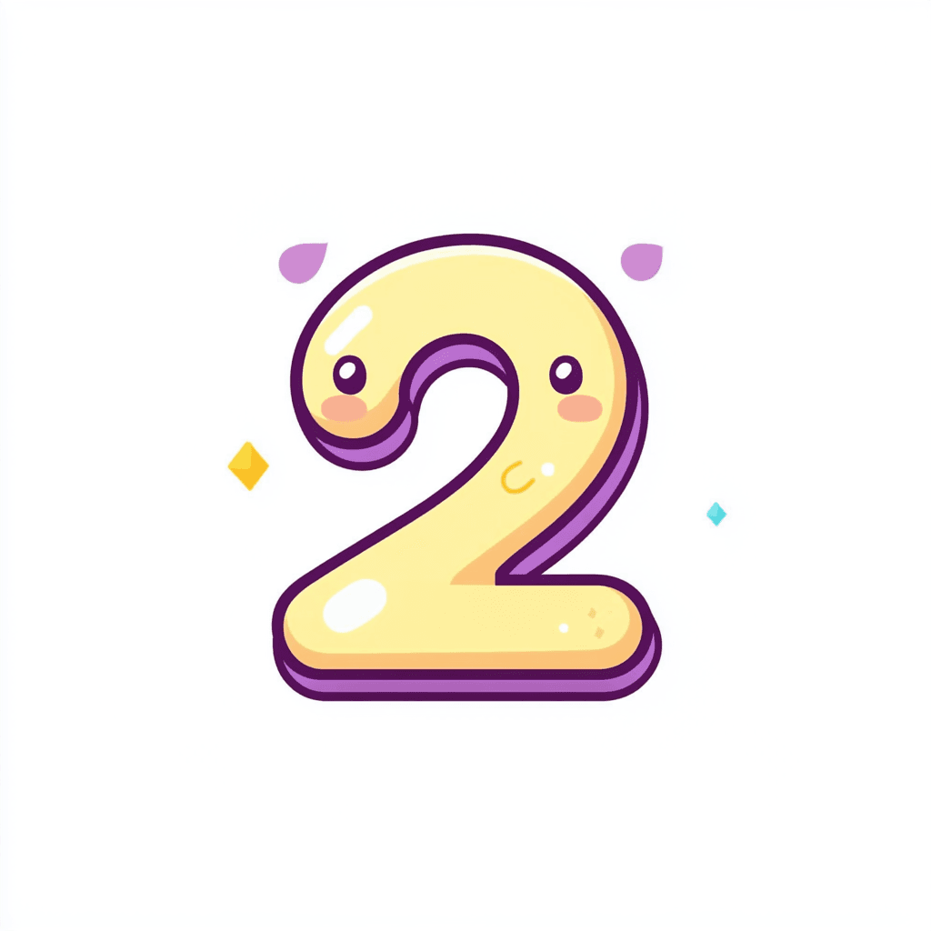 Cute Number 059 original repeating artwork