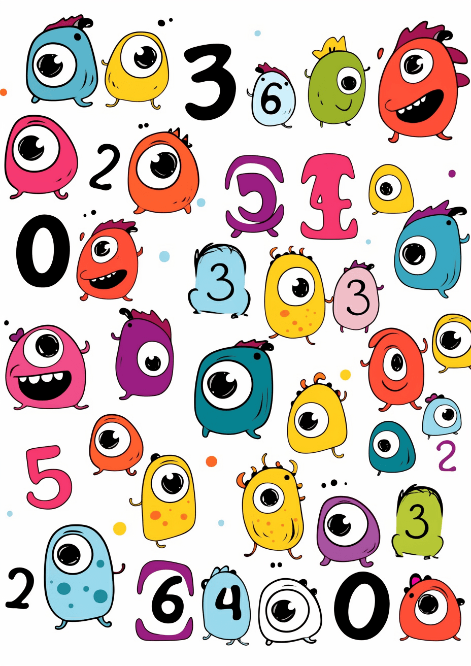 Monster 053 original repeating artwork