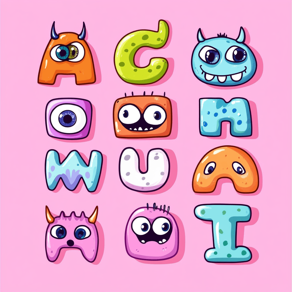 Monster 178 original repeating artwork