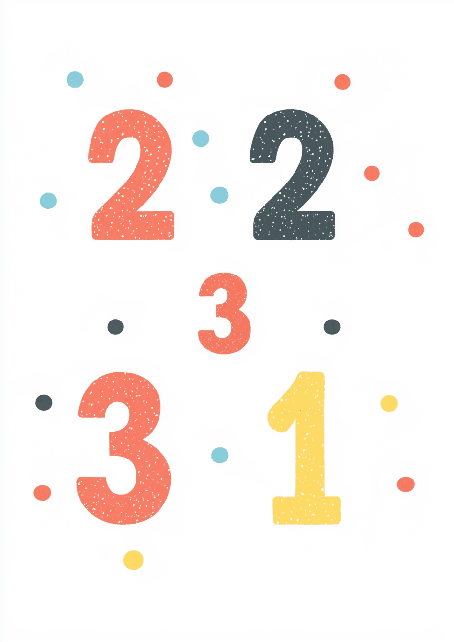 Number South original repeating artwork