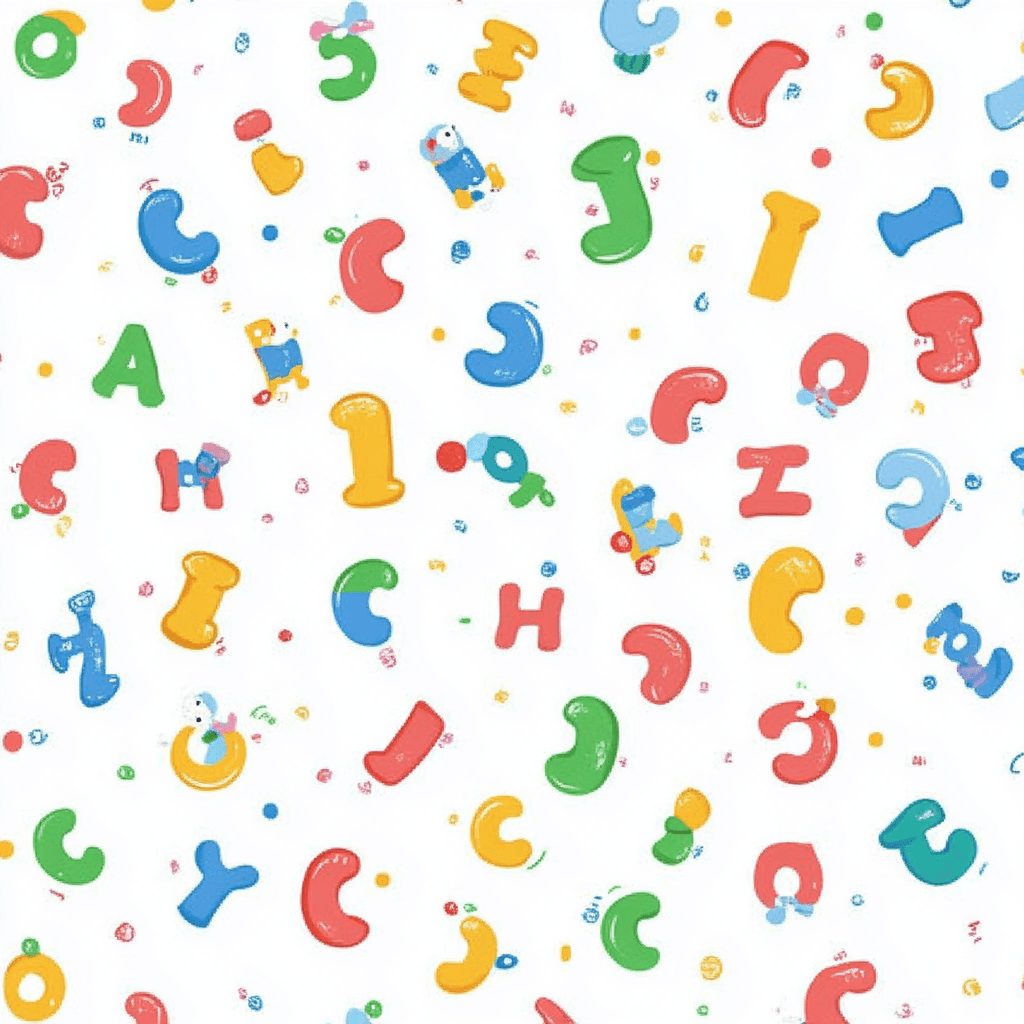 Letter 260 original repeating artwork
