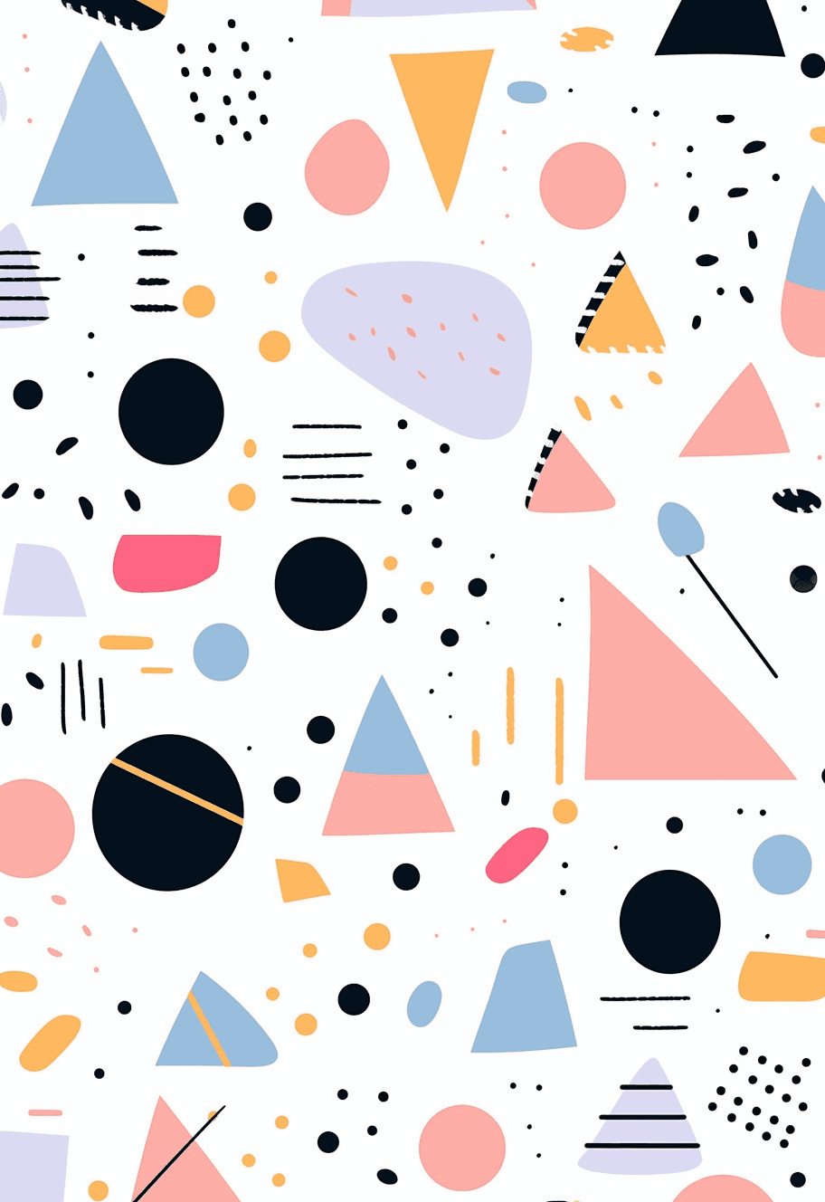 Color Blocks 006 original repeating artwork
