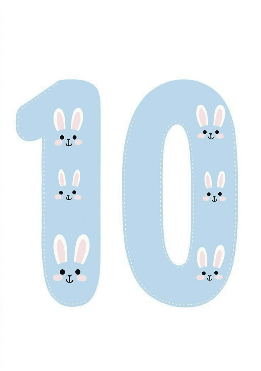 Animal Number 263 original repeating artwork