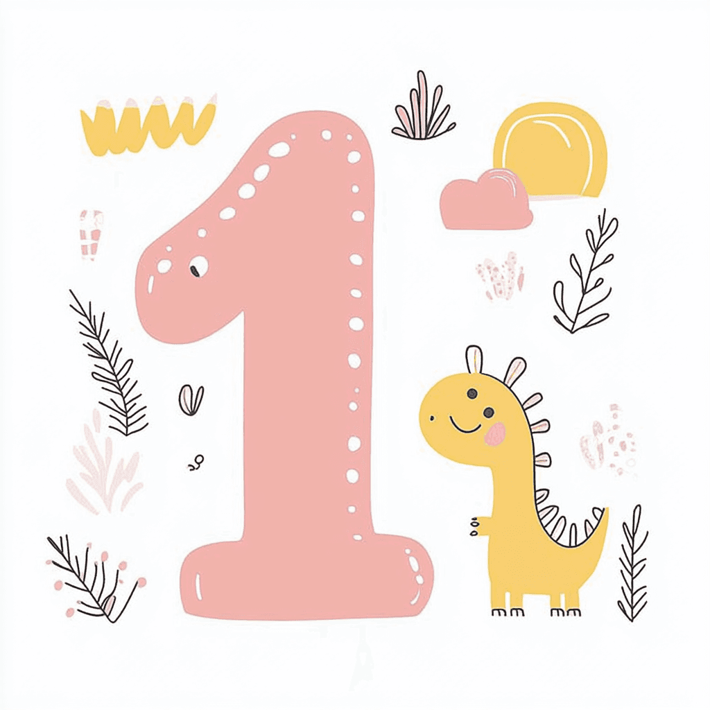 Animal Number 068 original repeating artwork