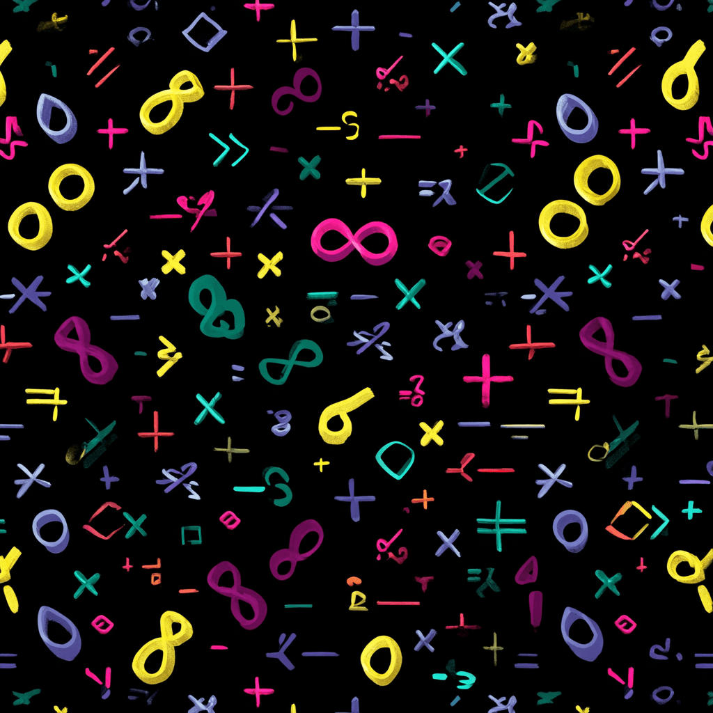 Number 023 original repeating artwork