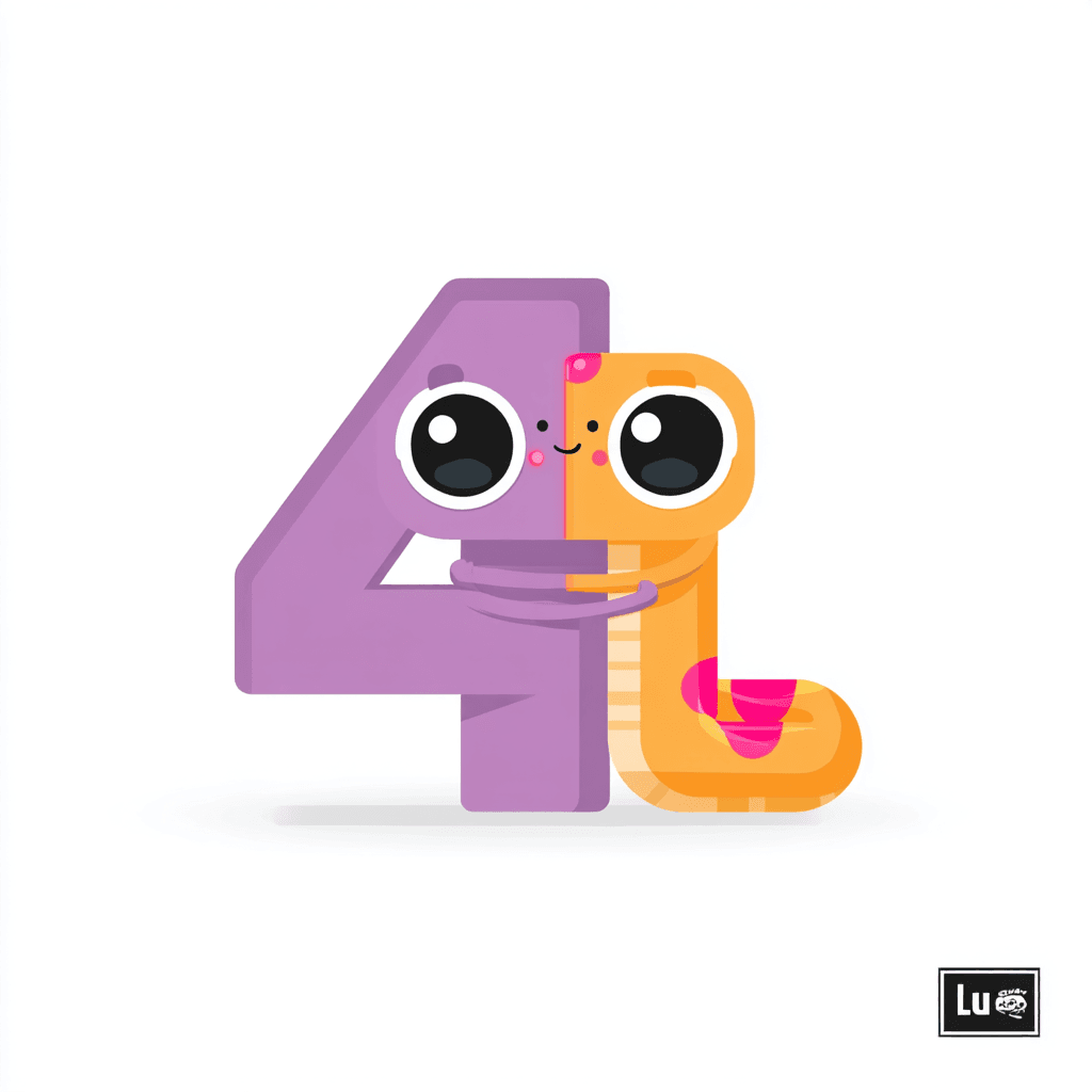 Animal Number Team original repeating artwork