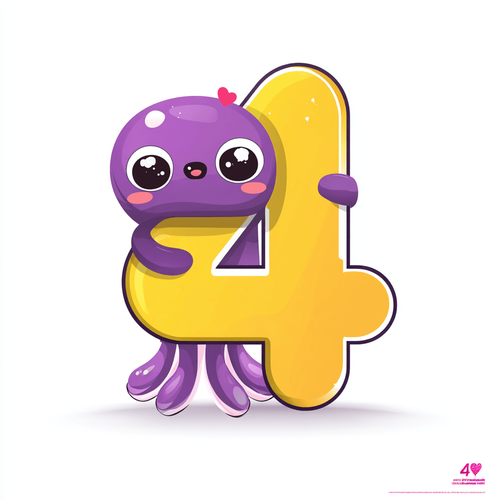 Animal Number 018 original repeating artwork