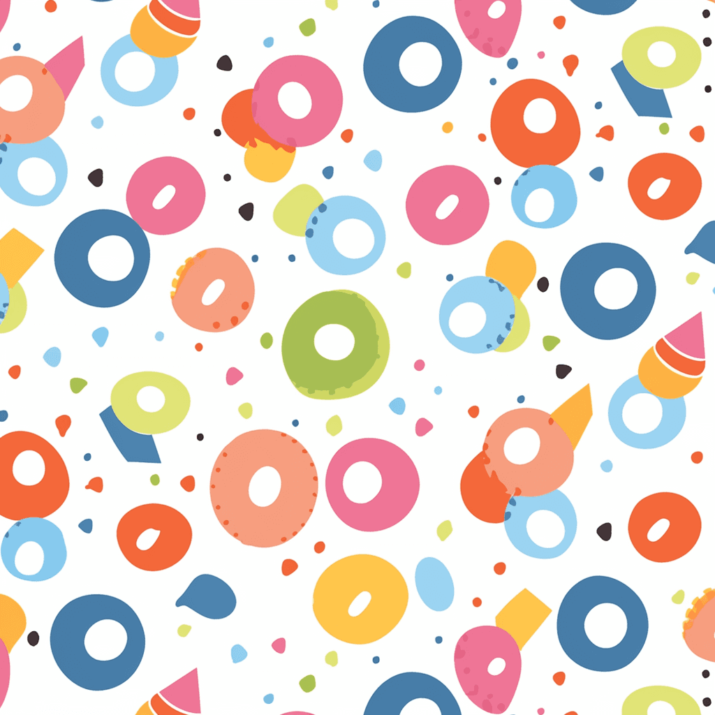 Animal Number 162 original repeating artwork