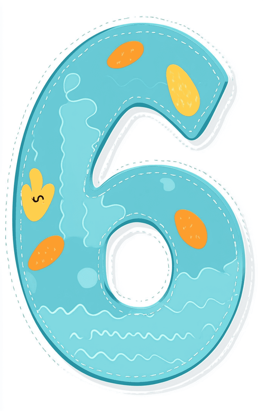 Number 085 original repeating artwork