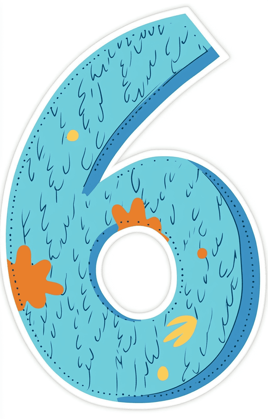 Number 133 original repeating artwork