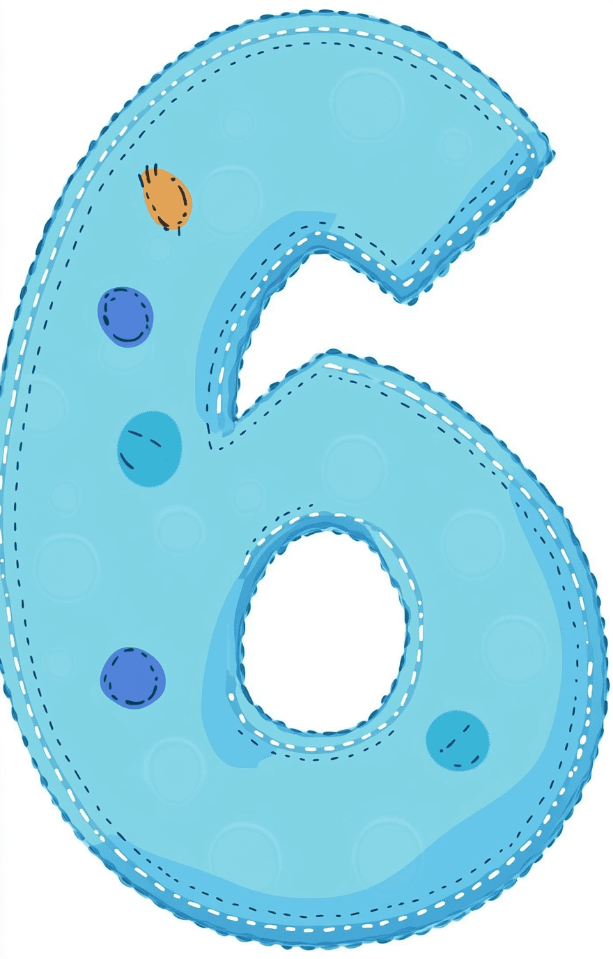Number 071 original repeating artwork