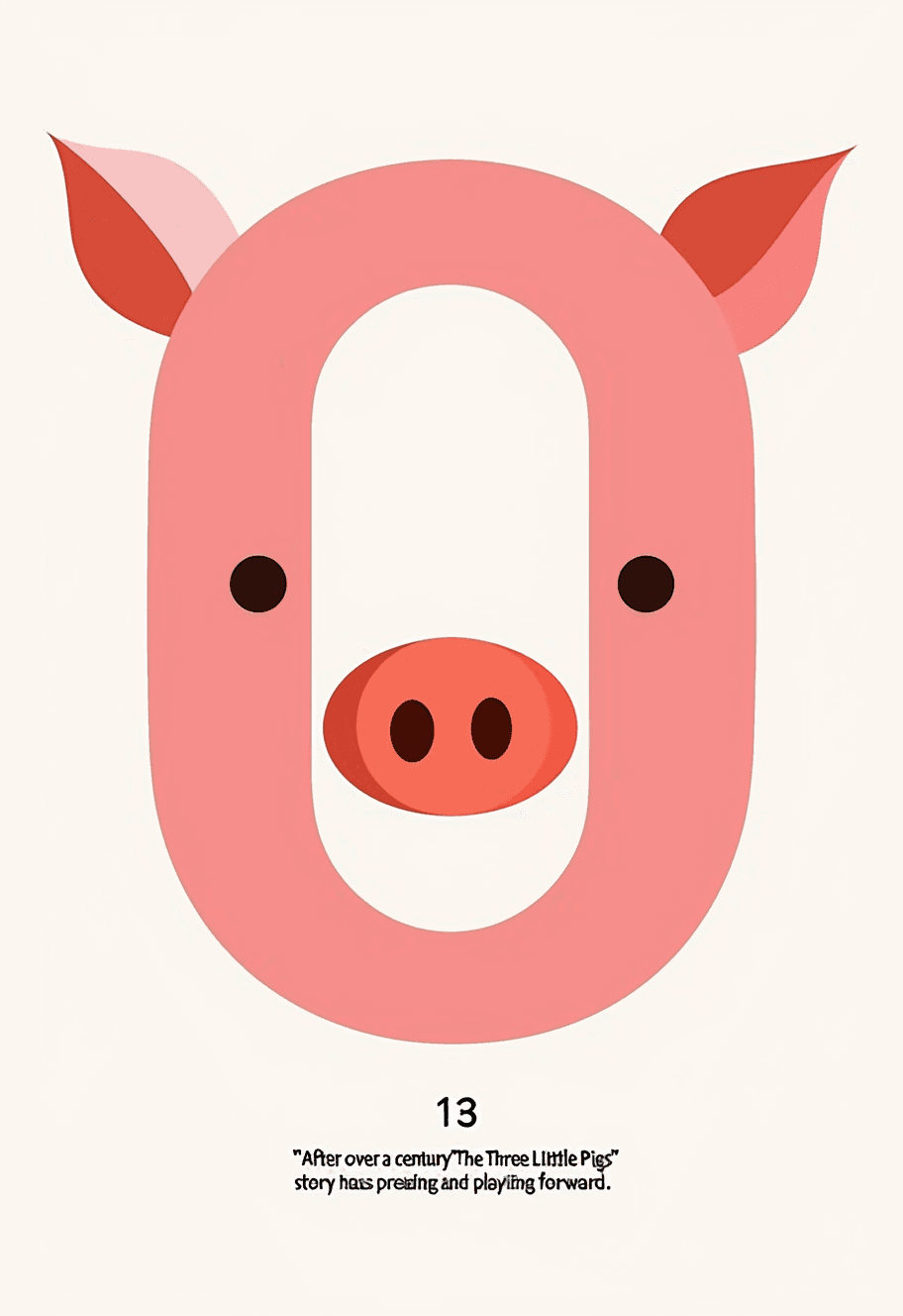 Animal Number 142 original repeating artwork