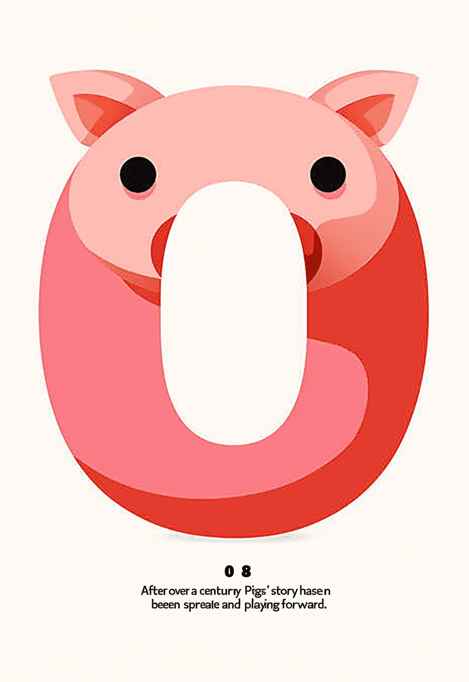 Animal Number 262 original repeating artwork