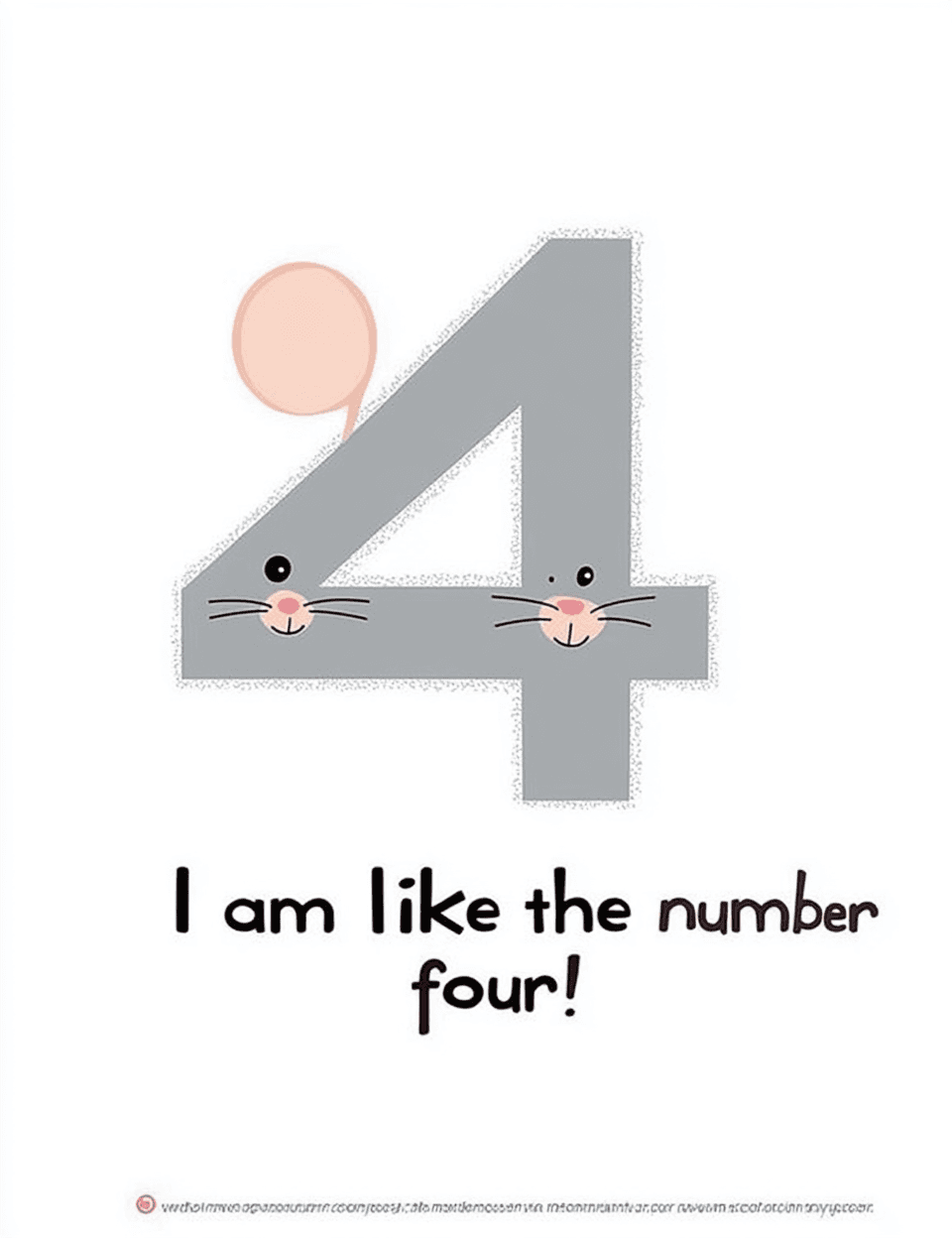Animal Number 104 original repeating artwork