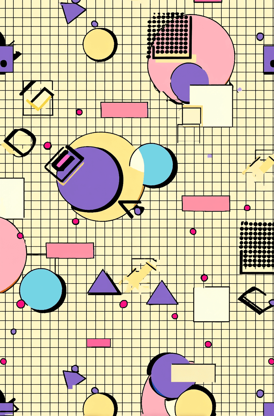 Geo 210 original repeating artwork