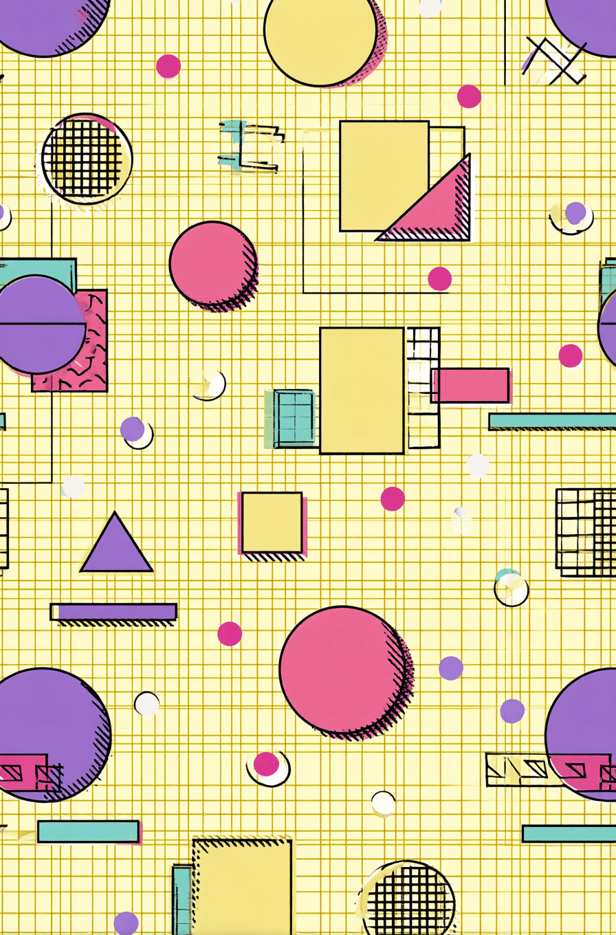 Geo 129 original repeating artwork